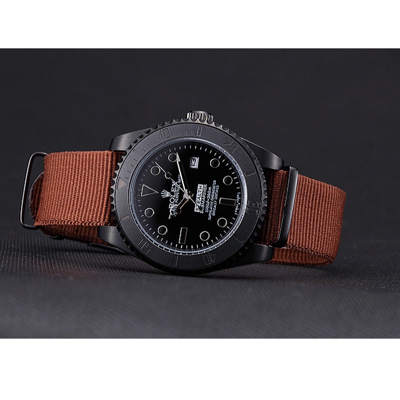 Best AAA Replica Sites Stealth Rolex Submariner 621997 Brown 0719